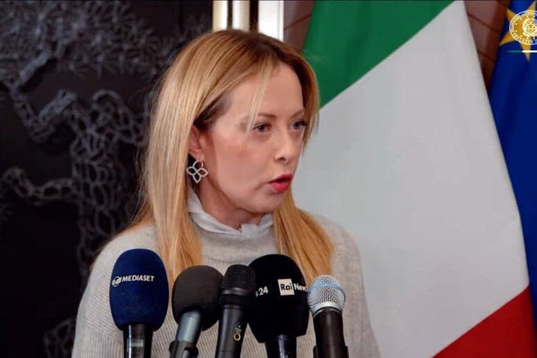 meloni davos