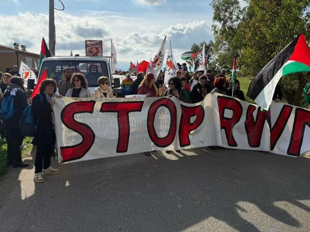 No all’espansione della Rwm: anche dall’Oristanese in marcia nel Sulcis