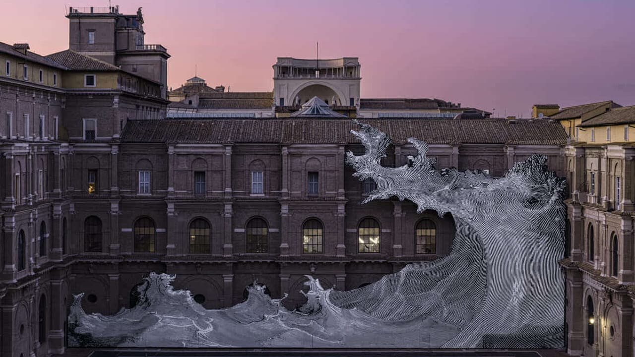 L'arte di JR si fonde con i manoscritti papali: la Biblioteca Vaticana abbraccia il contemporaneo