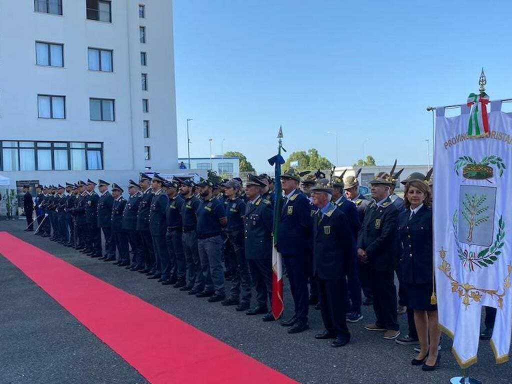 La Guardia di finanza di Oristano festeggia il suo 252º anniversario